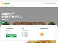 Website Screenshot Subway