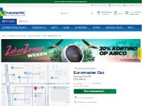 Website Screenshot Euromaster Oss