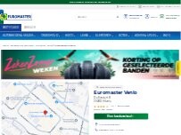 Website Screenshot Euromaster Venlo