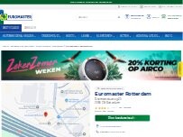Website Screenshot Euromaster Rotterdam
