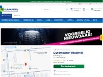 Website Screenshot Euromaster Waalwijk