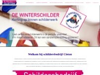 Website Screenshot Schildersbedrijf Cleton