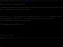 Website Screenshot Maatswerk