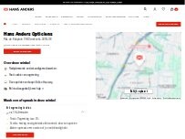 Website Screenshot Hans Anders Opticien Dordrecht