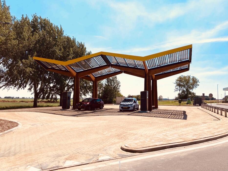 Foto's Fastned Charging Station