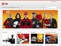 Screenshot for www.falck.nl