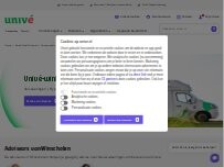 Website Screenshot Univé Stad & Land - Winschoten (mobiele winkel)