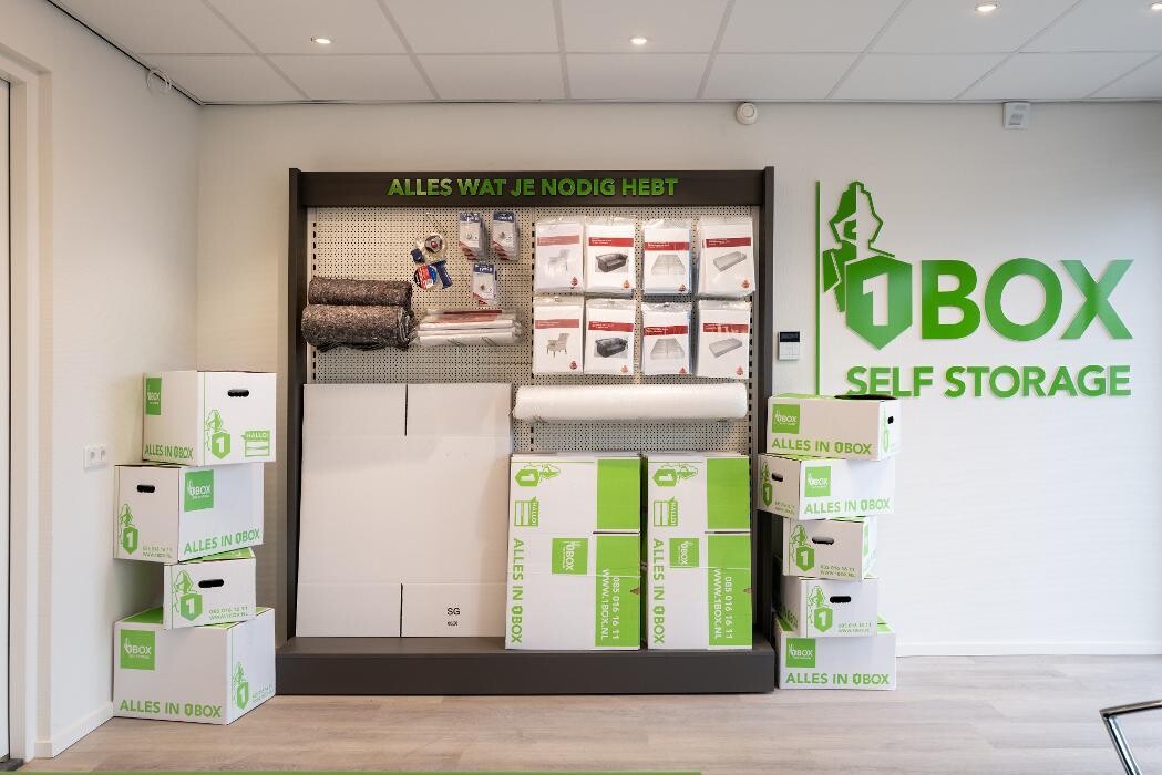 Foto's 1BOX Self Storage Sittard Opslagruimte huren