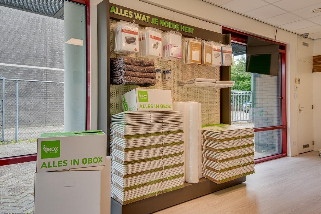 Foto's 1BOX Self Storage Tilburg Opslagruimte huren