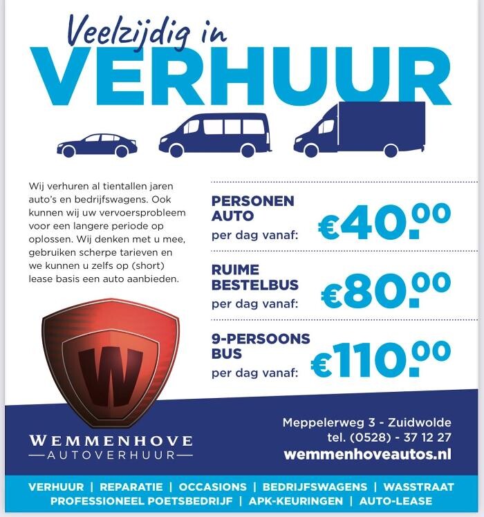 Foto's Autovakmeester Wemmenhove PCA Dealer Citroën Peugeot Renault en Wemmenhove Autoverhuur