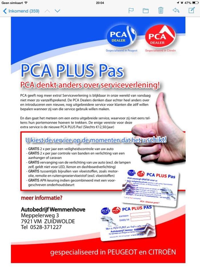 Foto's Autovakmeester Wemmenhove PCA Dealer Citroën Peugeot Renault en Wemmenhove Autoverhuur