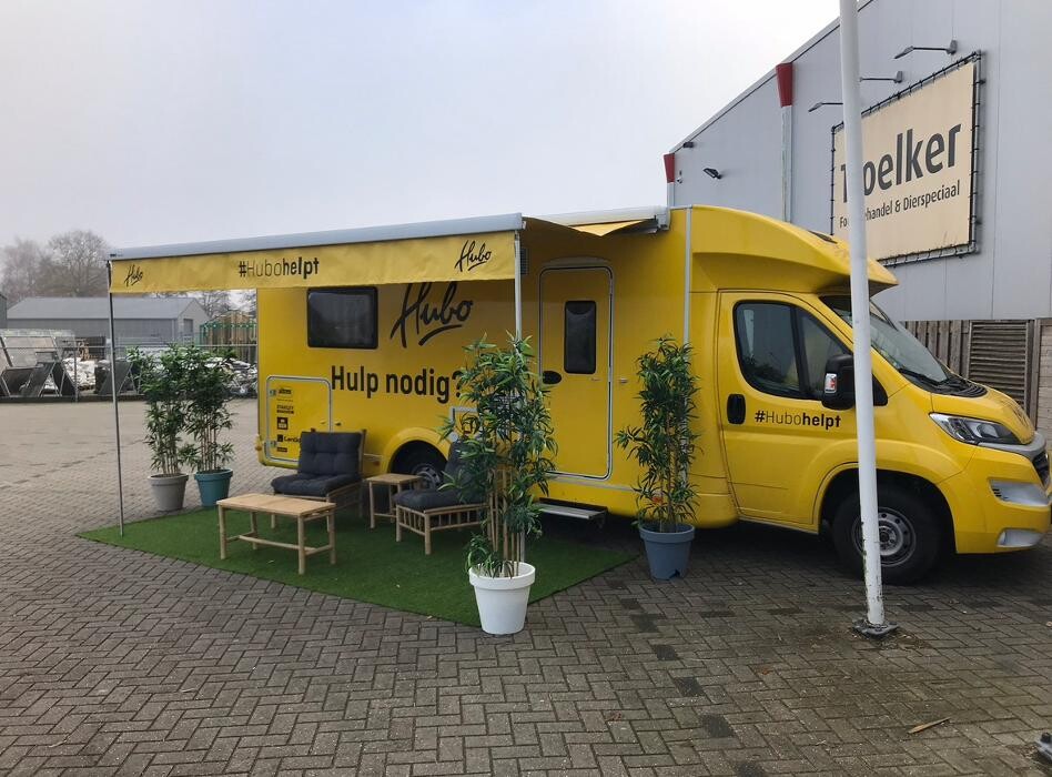 Foto's Hubo XL bouwmarkt Opende