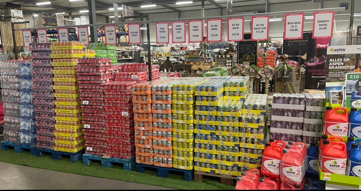 Foto's Hubo XL bouwmarkt Opende