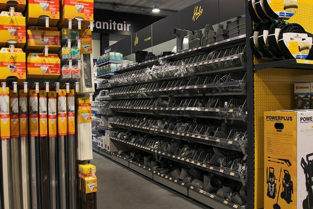 Foto's Hubo XL bouwmarkt Opende