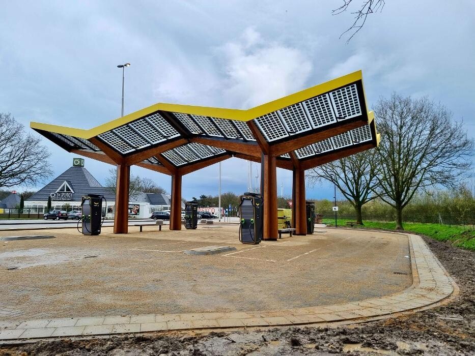 Foto's Fastned Charging Station