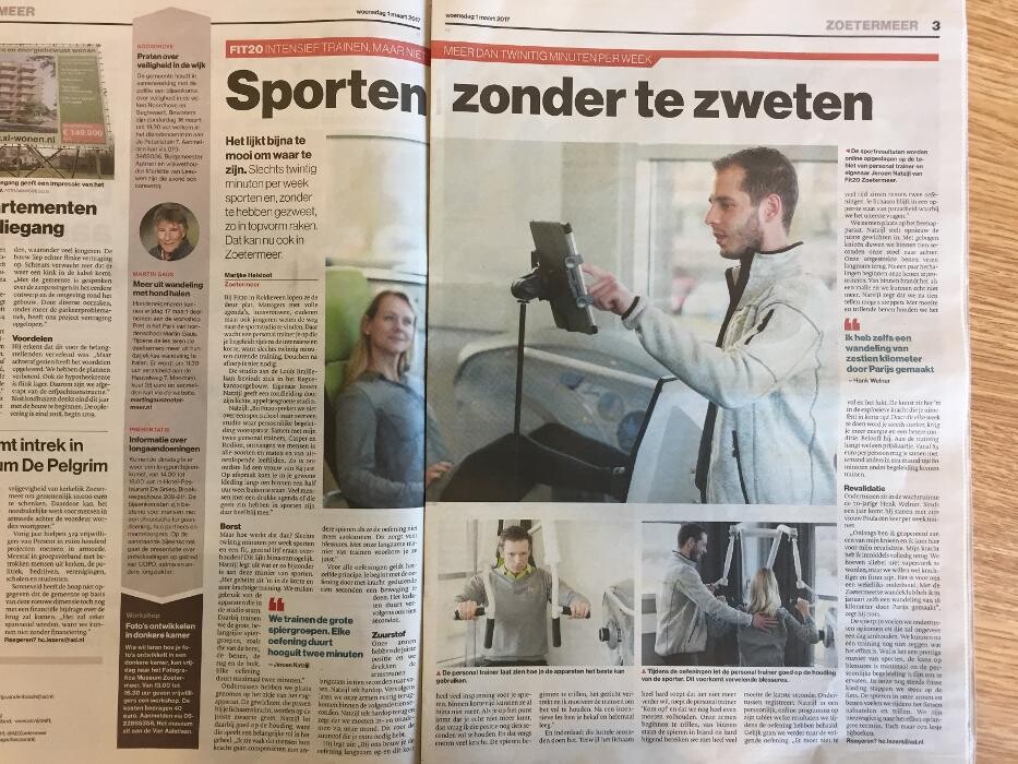 Foto's fit20 Zoetermeer | Personal training