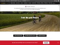Website Screenshot Trek Bicycle Breda