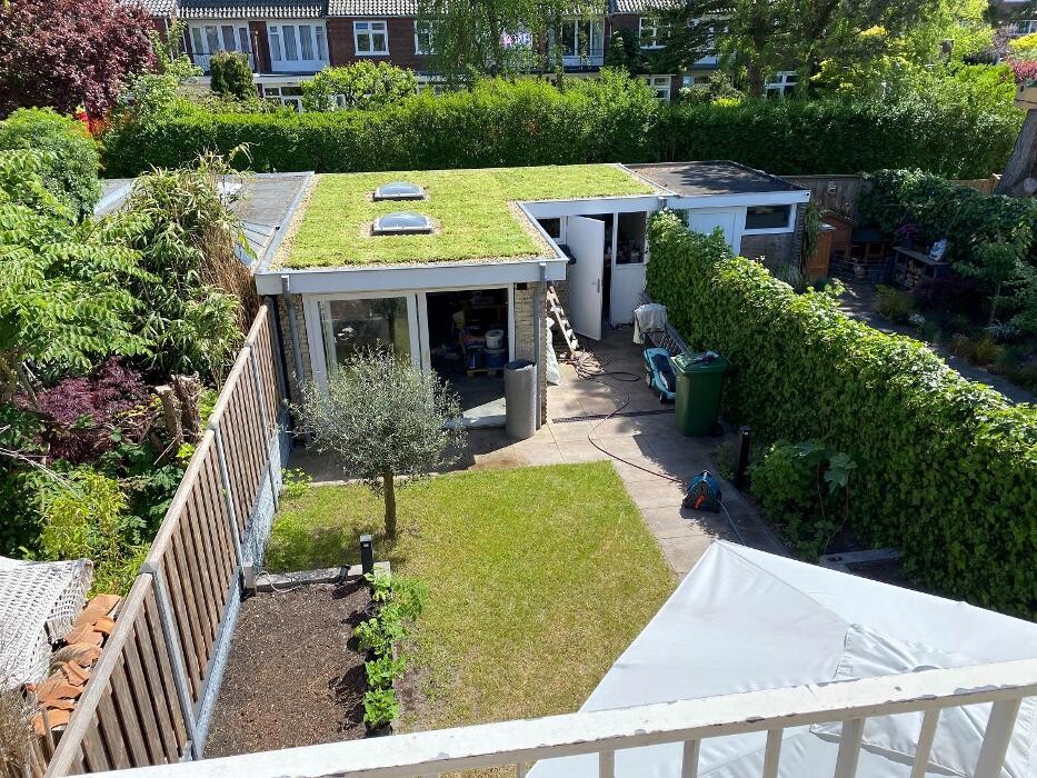 Foto's Het Groene loket - groendaken