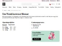 Website Screenshot Etos Alkmaar - Wendelaarstraat 1 B