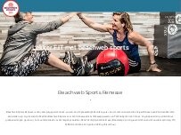 Website Screenshot Beachweb Sports VOF