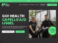 Website Screenshot Go! Health Clubs Capelle a/d IJssel