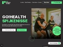 Website Screenshot Go! Health Clubs Spijkenisse
