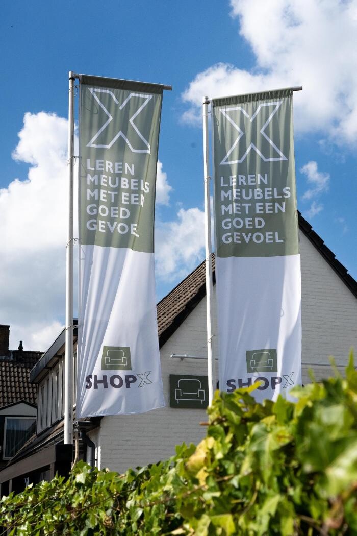 Foto's ShopX - Leren meubels