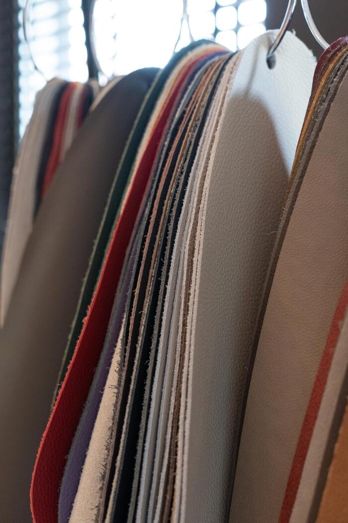 Foto's ShopX - Leren meubels