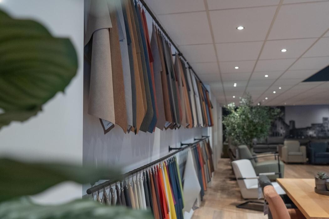 Foto's ShopX - Leren meubels