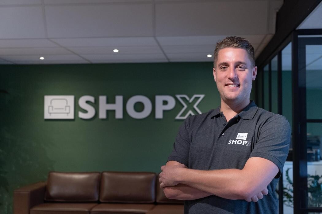 Foto's ShopX - Leren meubels
