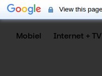 Website Screenshot Odido Shop Vlissingen