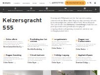 Website Screenshot Spaces Keizersgracht