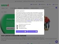 Website Screenshot Univé Pensioen B.V.