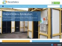 Website Screenshot DierenDokters Amsterdam