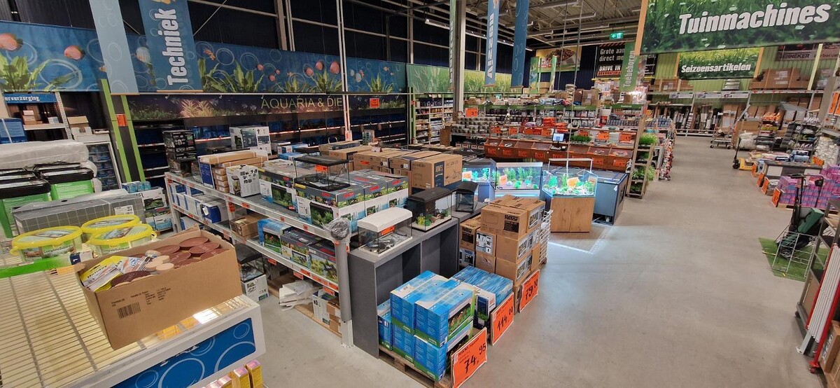 Foto's HORNBACH Dierenafdeling Amsterdam