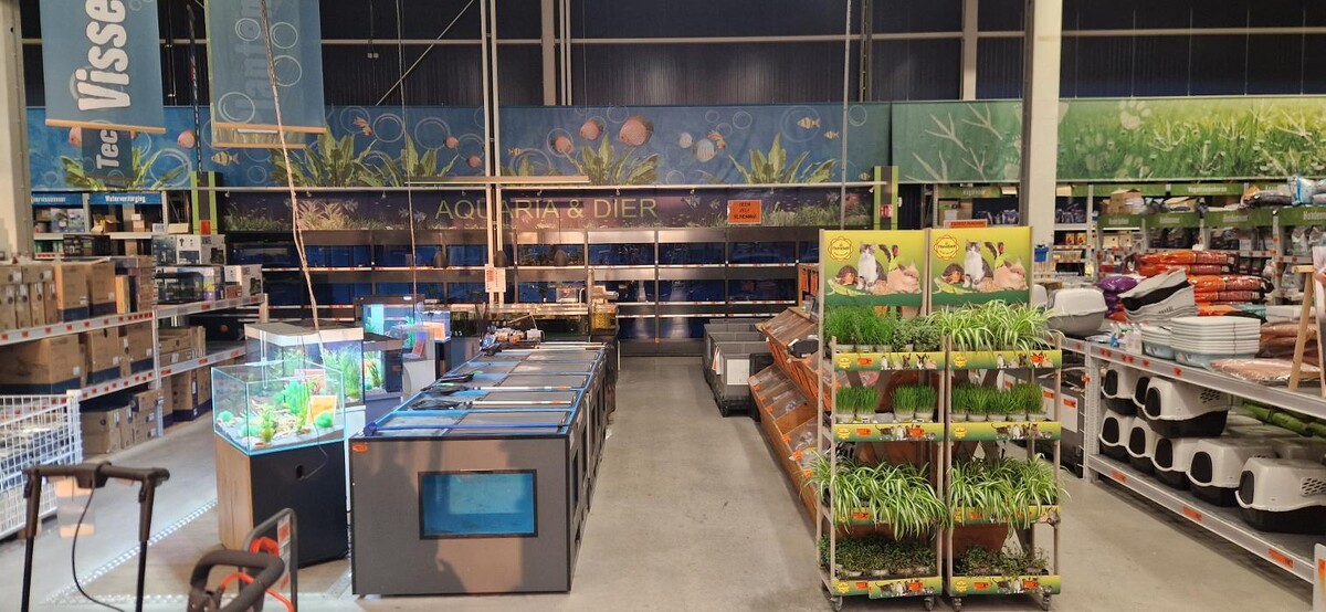 Foto's HORNBACH Dierenafdeling Amsterdam