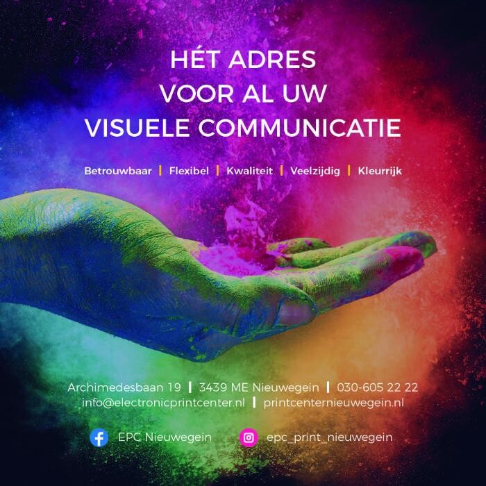 Foto's Electronic Printcenter (EPC) | Commerciële Drukkerij in Nieuwegein, IJsselstein, Houten en Utrecht