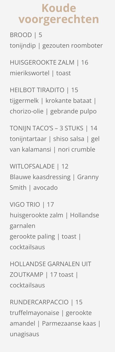 Foto's Vigo Seafoodbar