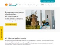 Website Screenshot Shell Recharge Charging Station