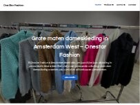 Website Screenshot One Star Fashion