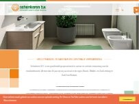 Website Screenshot Schonkeren BV Sanitair Centrale Verwarming