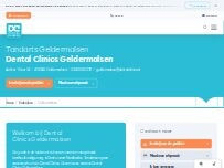 Website Screenshot Dental Clinics Geldermalsen