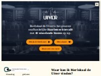 Website Screenshot Bierlokaal "de Uiver"