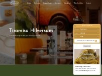 Website Screenshot Tiramisu Hilversum