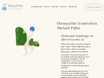 Website Screenshot Osteopathie Amsterdam Michael Pallat