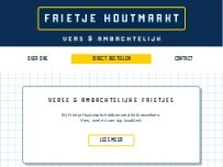 Website Screenshot Frietje Houtmarkt