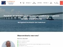 Website Screenshot Claarensteyn Pensioenadvies & Verzekeringen