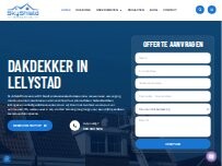 Website Screenshot Dakdekker Lelystad | SkyShield Dakservice