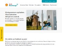 Website Screenshot Shell Recharge Charging Station