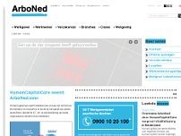 Screenshot for www.arboned.nl